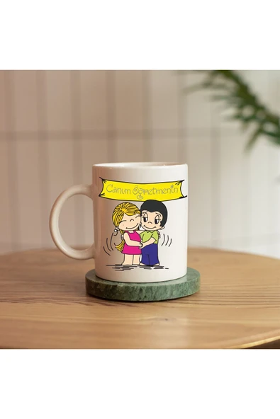 ALPŞAN TİCARET  ÖĞRETMENLER GÜNÜ HEDİYELİK BASKILI KUPA ürün görseli