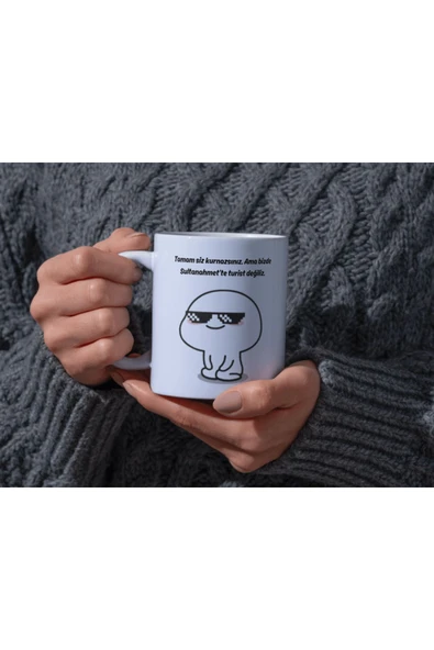 ALPŞAN TİCARET  Hediye Kupa Bardak Arkadaşa Kupa Sevgiliye Beyaz Kupa Bardak Doğum Günü Hediye Kupa - Resim 2