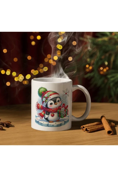 ALPŞAN TİCARET  Yılbaşı Temalı Kupa Bardak Hediyelik Yılbaşı Kupa Noel Kupa ürün görseli