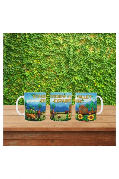 ALPŞAN TİCARET  Stardew Valley  Kupa Bardak Stardew Valley Hediye Bardak - Resim 2