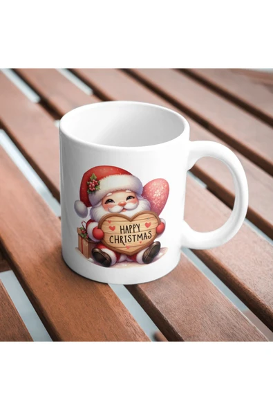 ALPŞAN TİCARET  Yılbaşı Kupa Bardak Hediyelik Yılbaşı Kupa Noel Kupa - Resim 2