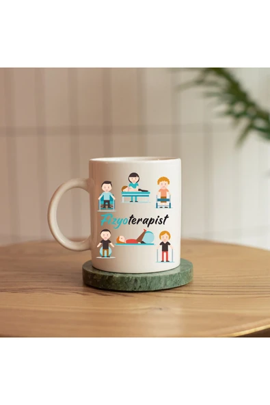 ALPŞAN TİCARET  FİZYOTERAPİST HEDİYELİK BASKILI KUPA ürün görseli