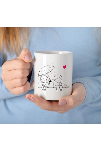 ALPŞAN TİCARET  Sevgiliye Hediye Kupa Bardak Çift Bardak ürün görseli