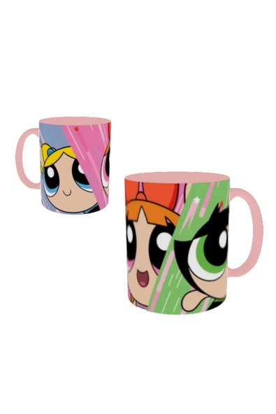 ALPŞAN TİCARET  Powerpuff Girls Kupa Bardak Power Puff Kupa - 2