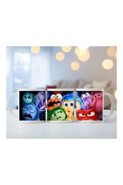 ALPŞAN TİCARET  Ters Yüz Kupa Bardak Sarmal Baskılı Ters Yüz Bardak Tersyüz Kupa Bardak ürün görseli