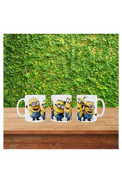 ALPŞAN TİCARET  Minyonlar Animasyon Kupa Bardak - Resim 2