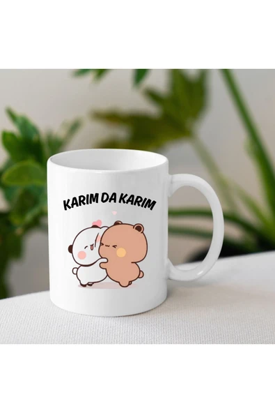 ALPŞAN TİCARET  Kocam da Kocam Kupa Karım da Karım Bardak Dudu Bubu Kupa Bardak - Resim 3