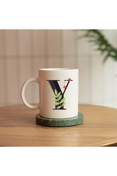 ALPŞAN TİCARET  Y HARFİ BASKILI KUPA ürün görseli