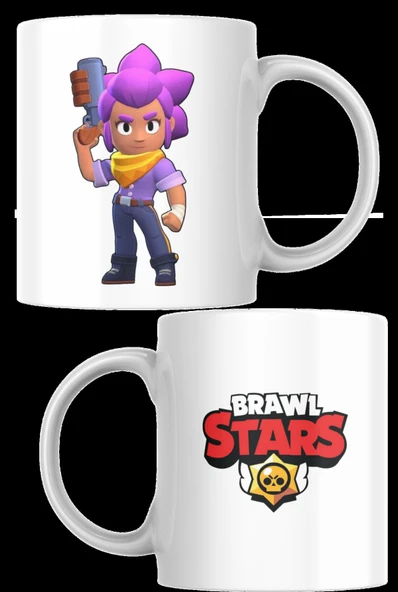 ALPŞAN TİCARET  Brawl Stars Shelly Kupa Bardak - Resim 2