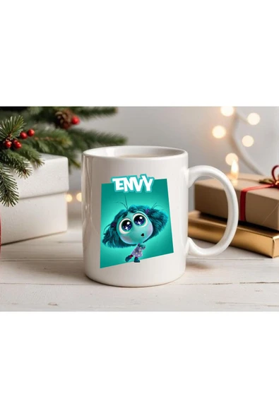 ALPŞAN TİCARET  Ters Yüz Gıpta Kupa Bardak Envy Ters Yüz Baskılı Kupa Bardak ürün görseli