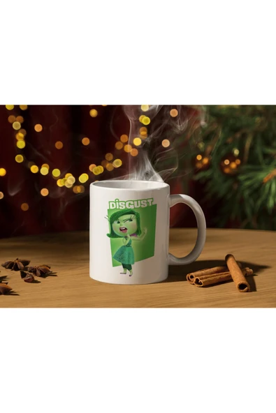 ALPŞAN TİCARET  Ters Yüz Tiksinti Kupa Bardak Disgust Ters Yüz Baskılı Kupa Bardak - Resim 2