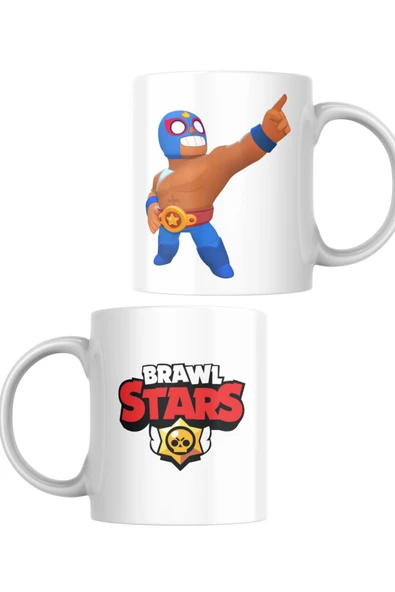 ALPŞAN TİCARET  Brawl Stars El Primo Kupa Bardak ürün görseli