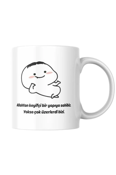 ALPŞAN TİCARET  Hediye Kupa Bardak Arkadaşa Kupa Sevgiliye Beyaz Kupa Bardak Doğum Günü Hediye Kupa ürün görseli