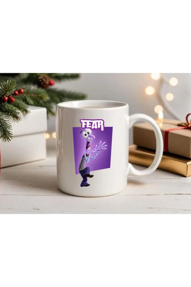 ALPŞAN TİCARET  Ters Yüz Korku Kupa Bardak Fear Ters Yüz Baskılı Kupa Bardak ürün görseli