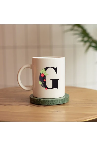 ALPŞAN TİCARET  G HARFİ BASKILI KUPA ürün görseli