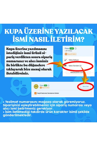ALPŞAN TİCARET  Brawl Stars Crow Kişiye Özel Isimli Kupa Bardak Ve Altın Coin Figür Seti - 3