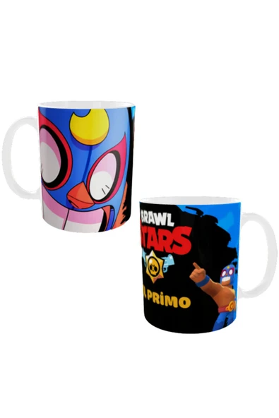 ALPŞAN TİCARET  Brawl Stars El Primo Kupa Bardak - Resim 2