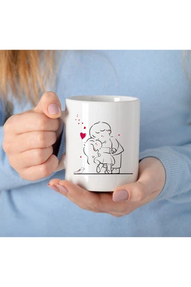 ALPŞAN TİCARET  Sevgiliye Hediye Kupa Bardak ürün görseli