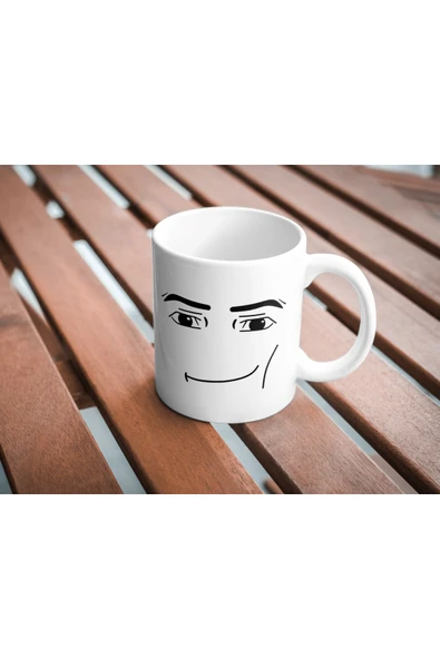 ALPŞAN TİCARET  Roblox Yüz Temalı Bardak Kupa Cup Mug - Resim 3