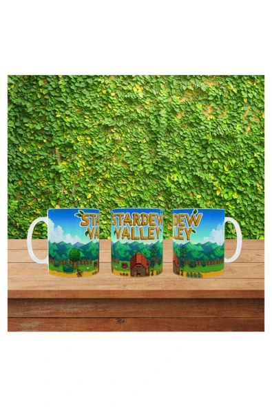 ALPŞAN TİCARET  Stardew Valley Kupa Bardak Stardew Valley Mug - Resim 2