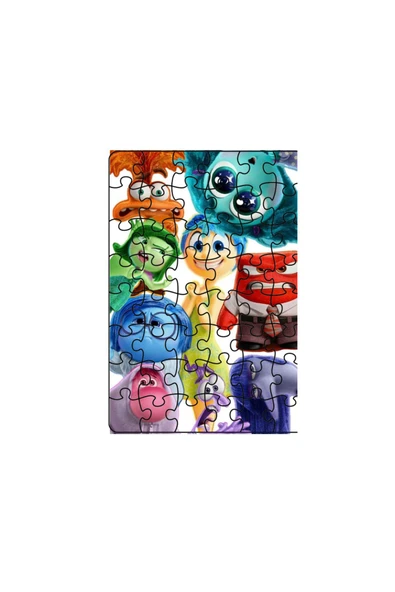 ALPŞAN TİCARET  Ters Yüz Puzzle 99 Parça Ters Yüz 2'li Set Yapboz - 3