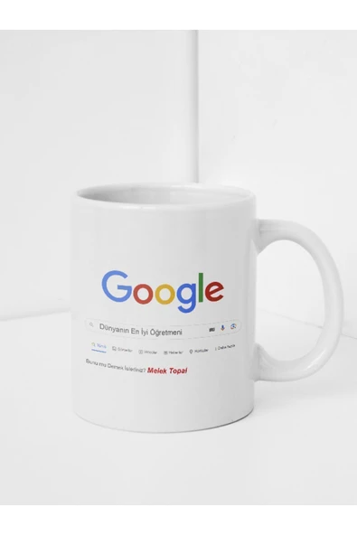 ALPŞAN TİCARET  Öğretmenler Günü Temalı Kişiye Özel Tasarımlı Kupa Bardak ürün görseli