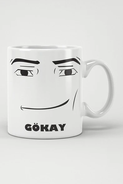 ALPŞAN TİCARET  Roblox Face Yüz Baskılı Kişiselleştirilebilir Kupa Bardak