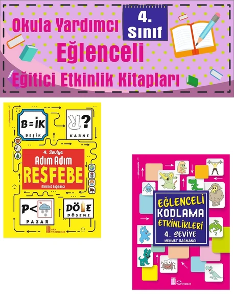 4.Sınıf Eğlenceli Kodlama ve Resfebe ürün görseli 1