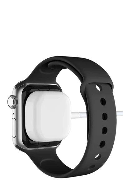 Akıllı Saat Sesli Görüşme Bluetooth Bağlantılı Kablosuz Şarj Özelliği - Resim 5