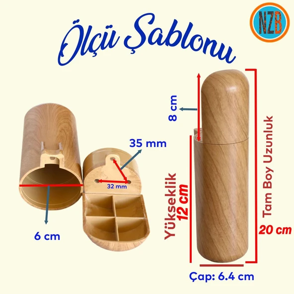 Mobilya Yükseltici Kapsül Ayak 12 cm Kanepe TV Ünitesi Koltuk Ayağı Baza Ayakları Açık Kübik Ceviz - Resim 3