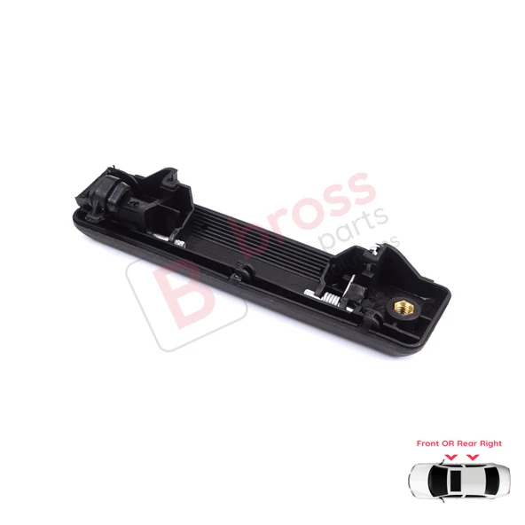 Renault 19 Super 5 Express Rapid Extra 7700793253 İçin Sağ Ön veya Arka Kapı Dış Açma Kolu Siyah - Resim 5