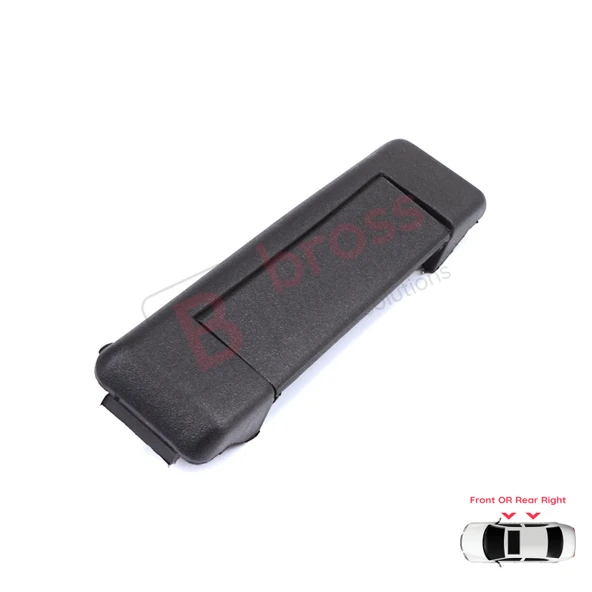 Renault 19 Super 5 Express Rapid Extra 7700793253 İçin Sağ Ön veya Arka Kapı Dış Açma Kolu Siyah - Resim 4