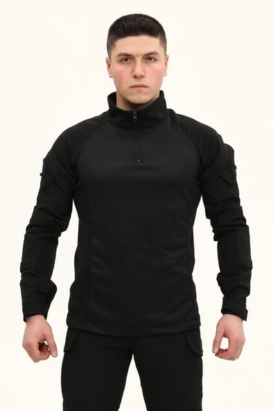 Single Sword Erkek&Kadın Taktik Kombat T-shirt - Resim 6