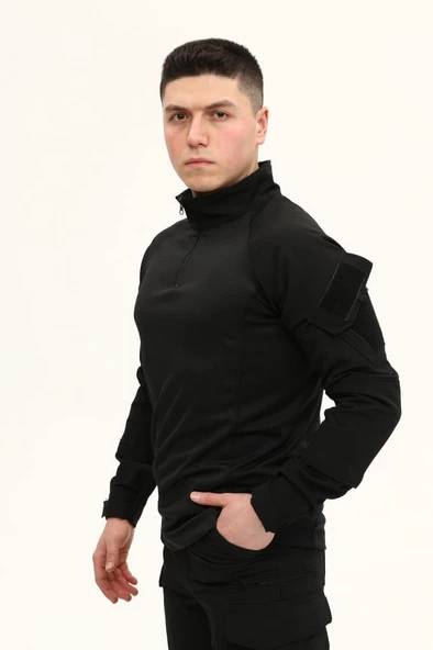 Single Sword Erkek&Kadın Taktik Kombat T-shirt - Resim 10