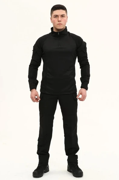 Single Sword Erkek&Kadın Taktik Kombat T-shirt - Resim 7