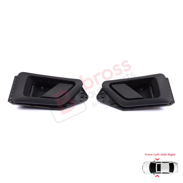 Citroen Berlingo MK1 1996-2011 Peugeot Partner MK1 1996-2015 İçin Ön Sağ Sol Kapı İç Açma Kolu Siyah - Resim 4