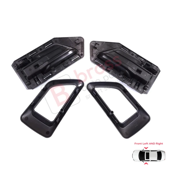 Citroen Berlingo MK1 1996-2011 Peugeot Partner MK1 1996-2015 İçin Ön Sağ Sol Kapı İç Açma Kolu Siyah - Resim 2