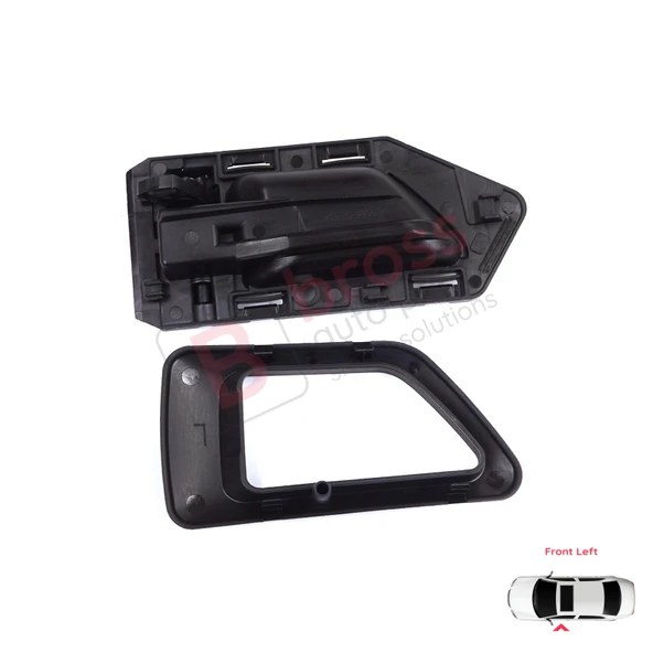 Citroen Berlingo MK1 1996-2011 Peugeot Partner MK1 1996-2015 İçin Ön Sol Kapı İç Açma Kolu Siyah - Resim 2
