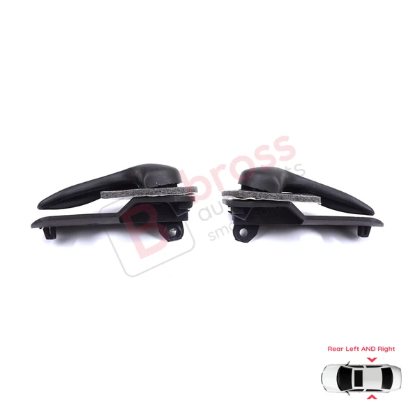 Fiat Palio Siena MK1 178 1996-2016 Albea 178 2002-2012 İçin Arka Sağ Sol Kapı İç Açma Kolu Siyah - Resim 3