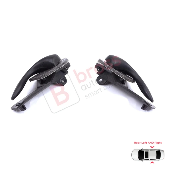 Fiat Palio Siena MK1 178 1996-2016 Albea 178 2002-2012 İçin Arka Sağ Sol Kapı İç Açma Kolu Siyah - Resim 4