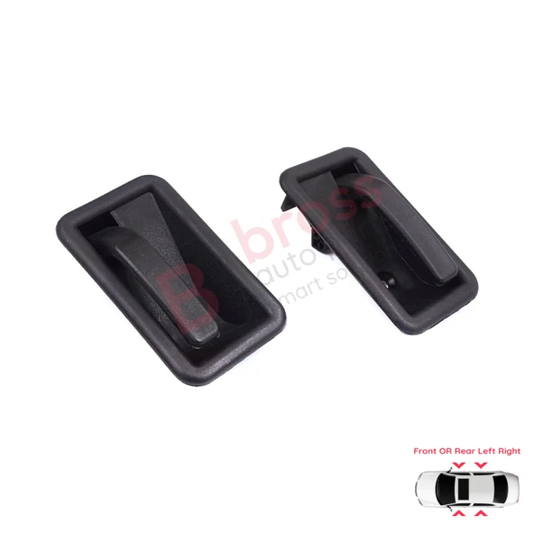 Renault 19 Phase 2 1992-2000 Clio MK1 1990-1999 İçin Ön veya Arka Sağ Sol Kapı İç Açma Kolu Siyah - Resim 4