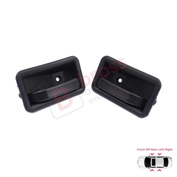 Renault 19 Phase 2 1992-2000 Clio MK1 1990-1999 İçin Ön veya Arka Sağ Sol Kapı İç Açma Kolu Siyah ürün görseli 1