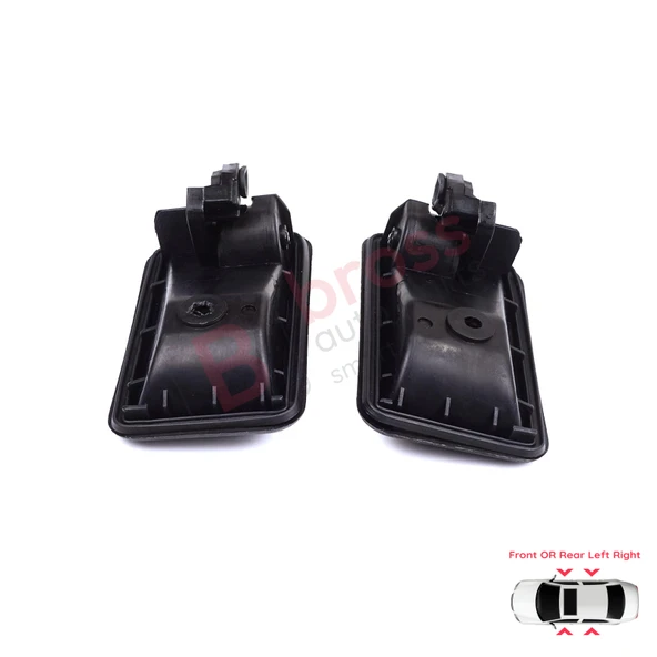 Renault 19 Phase 2 1992-2000 Clio MK1 1990-1999 İçin Ön veya Arka Sağ Sol Kapı İç Açma Kolu Siyah - Resim 5