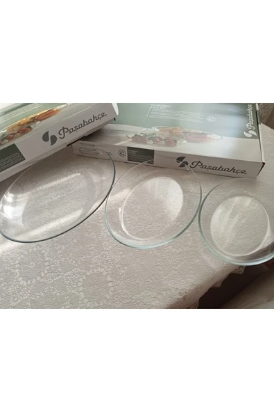 Paşabahçe 96501 3 Parça Invitation Kayık Set Özel Hediye Kutulu - Resim 3