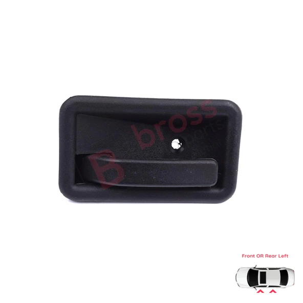 Renault 19 Phase 2 1992-2000 Clio MK1 1990-1999 İçin Ön veya Arka Sol Kapı İç Açma Kolu Siyah - 2