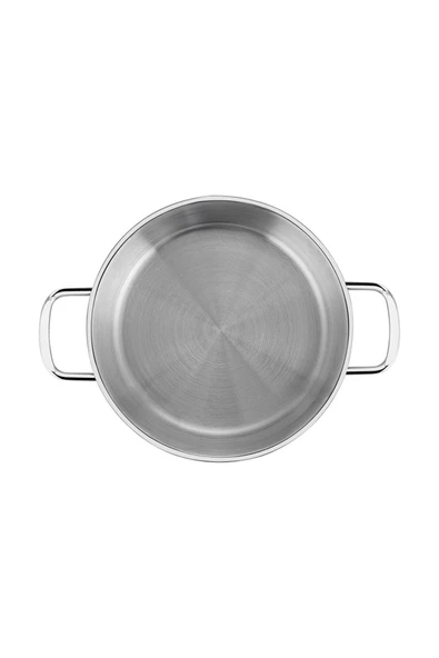 Nehir Silver Indüksiyonlu Ikili Çelik Kapaksız Omlet Sahan Set 16-20cm - Maşa Hediyeli - 6