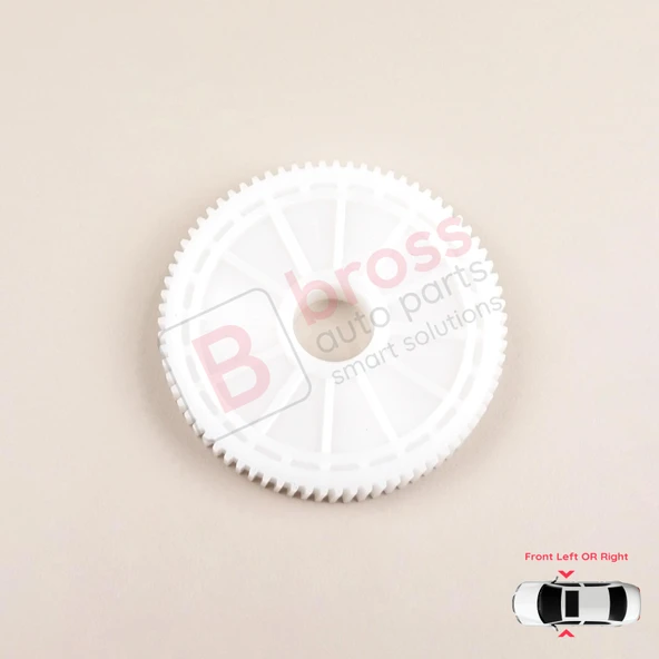 Fiat Doblo MK1 MPV Van 119 223 2001-2010 51718403 51718404 İçin Cam Kriko Motor Tamir İç Dişlisi - Resim 5