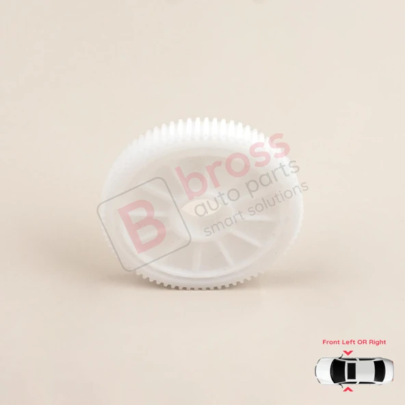 Fiat Doblo MK1 MPV Van 119 223 2001-2010 51718403 51718404 İçin Cam Kriko Motor Tamir İç Dişlisi - Resim 3