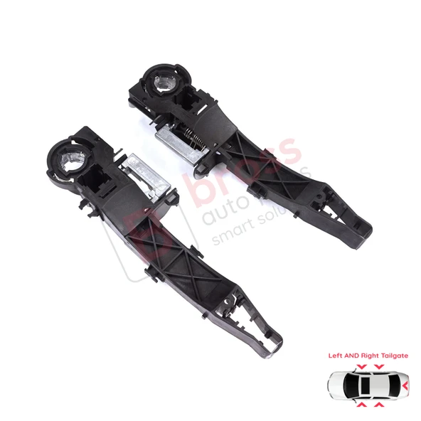 Renault Master 3 Nissan NV400 Opel Movano B İçin Sağ Sol Kapı veya Arka Bagaj Dış Açma Kolu Desteği ürün görseli 1