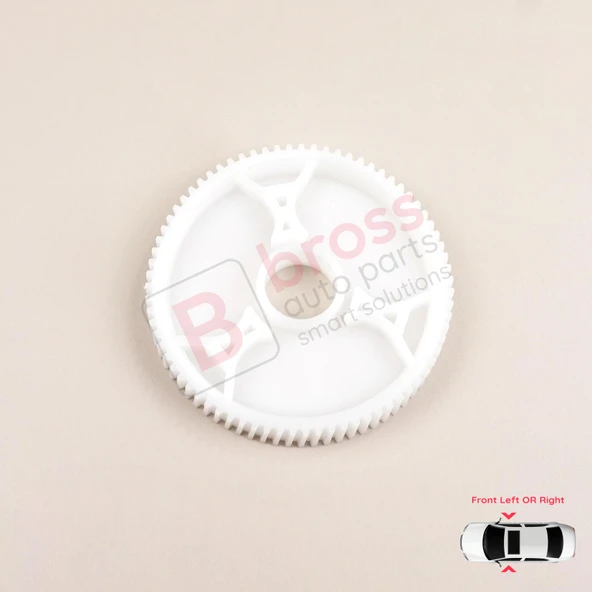 Fiat Doblo MK1 MPV Van 119 223 2001-2010 51718403 51718404 İçin Cam Kriko Motor Tamir İç Dişlisi - Resim 4